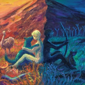 阿部海太『はじまりが見える世界の神話』原画展