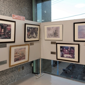 千早ロビー展示
「池袋モンパルナス―長崎アトリエ村とゆかりの画家たち」